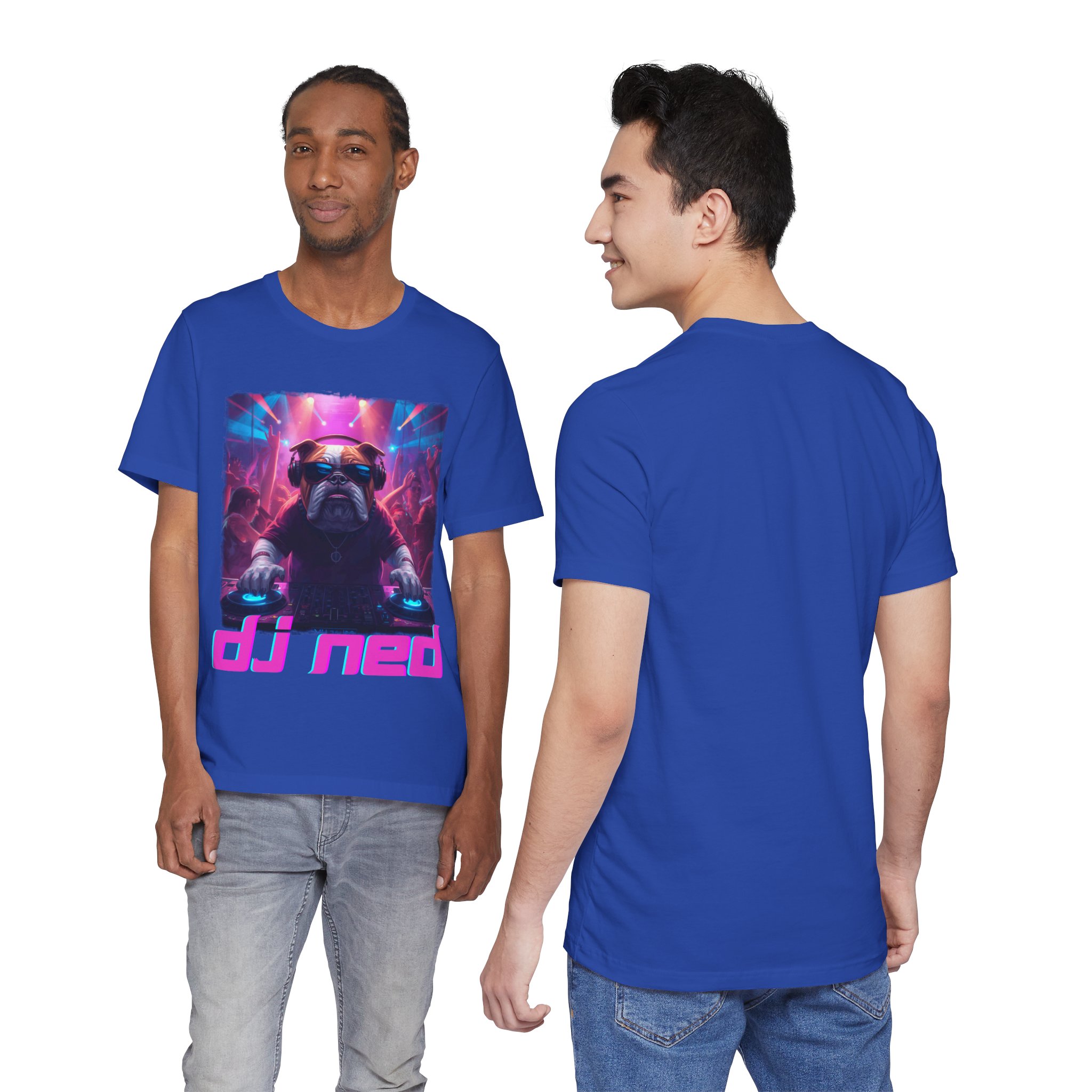DJ ned adult t shirt - Image 68