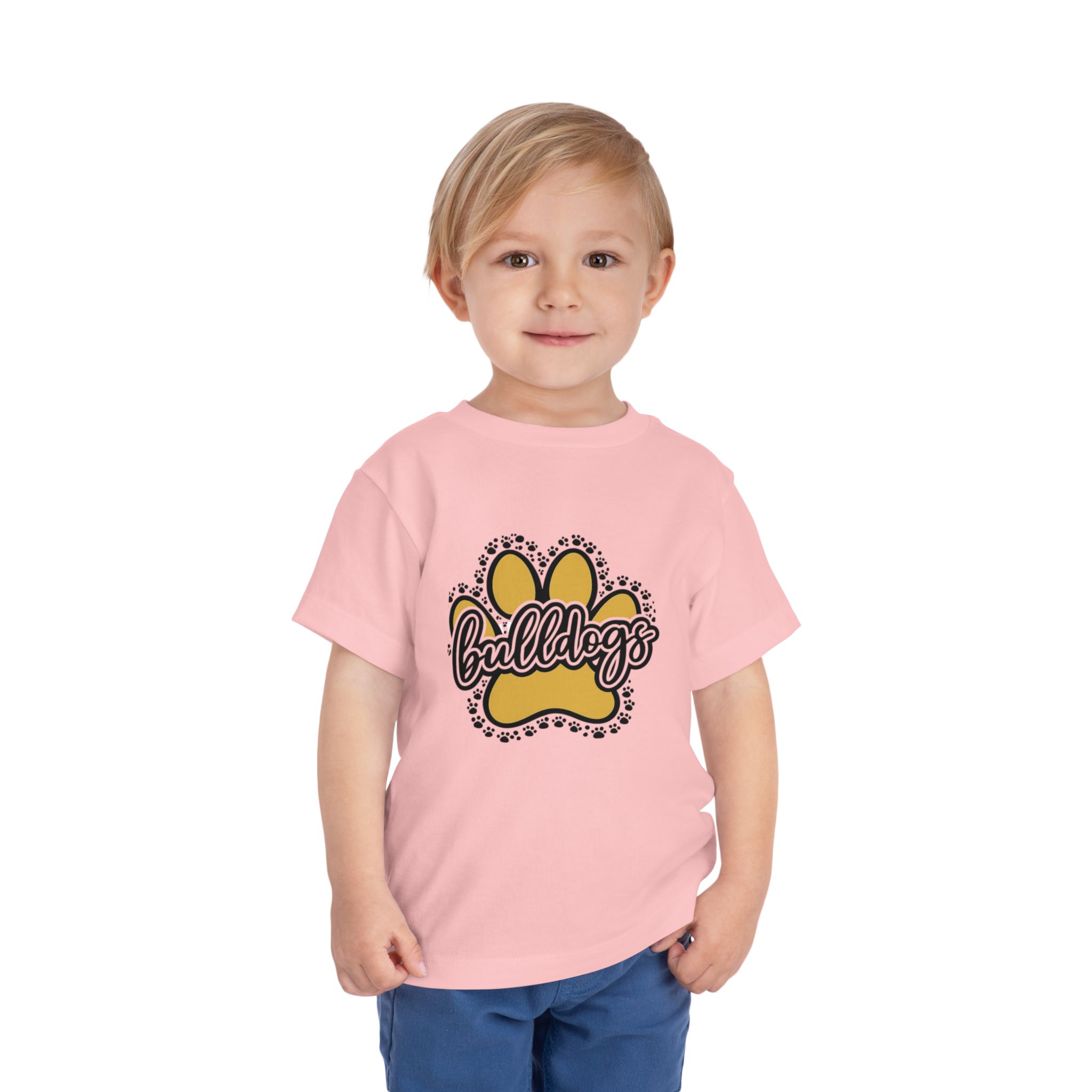 Paw Print Toddler Bella Canvas T-Shirt - Image 19