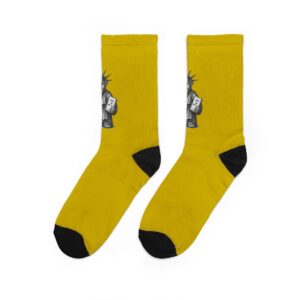 Untitled design (54) Generic brand Unisex Padded Crew Socks (DTG) mockup