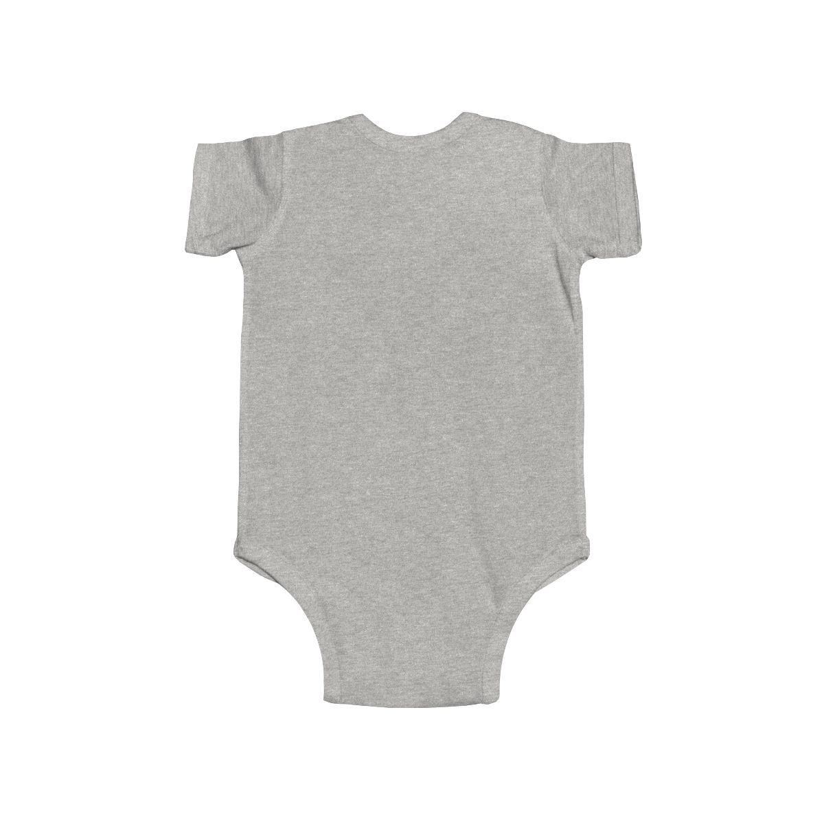 cute bulldog baby bodysuit design mockup