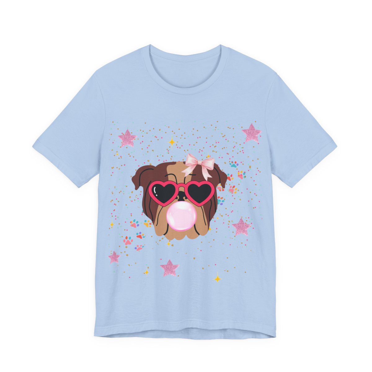 Adult Bubblegum Pup T-Shirt mockup