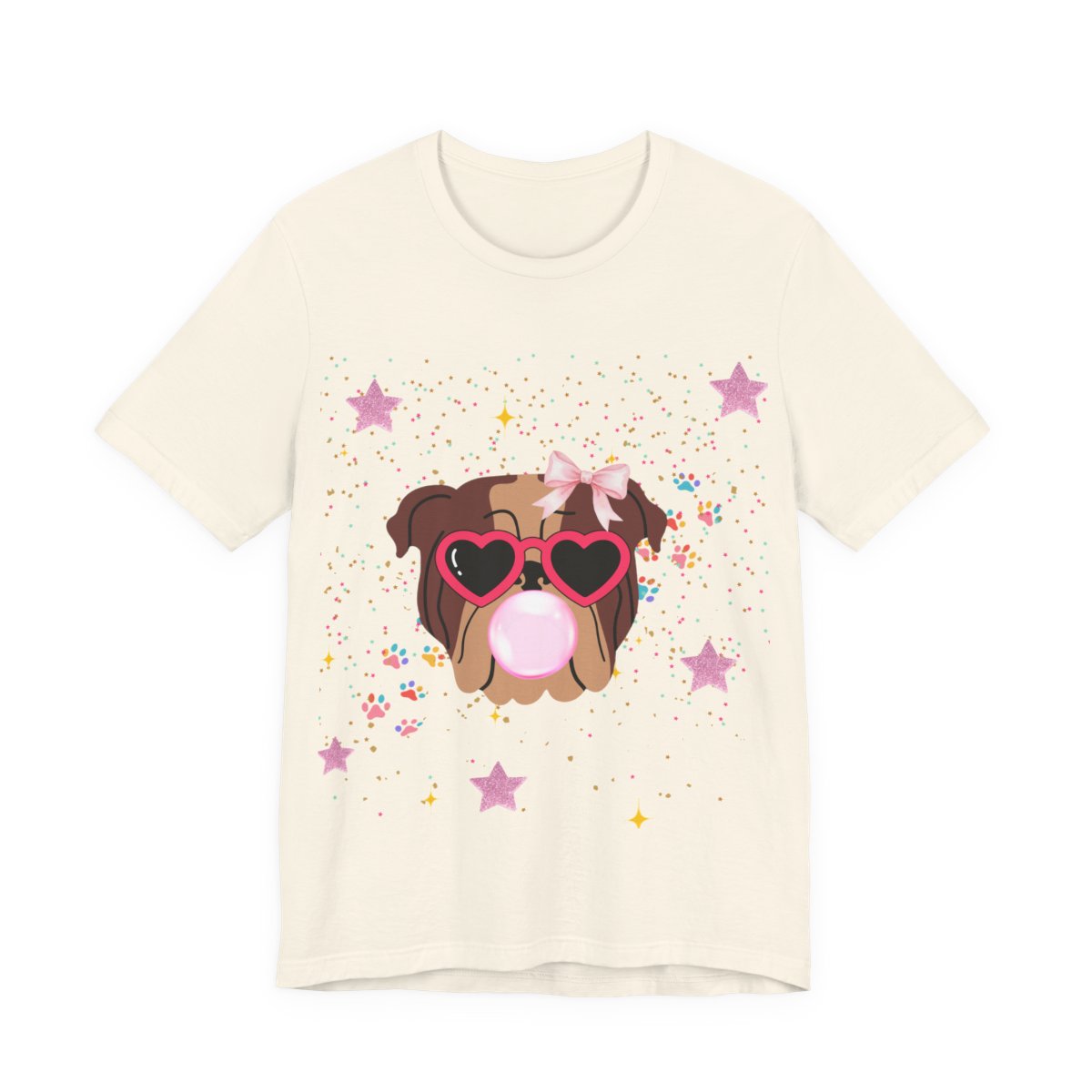 Adult Bubblegum Pup T-Shirt mockup