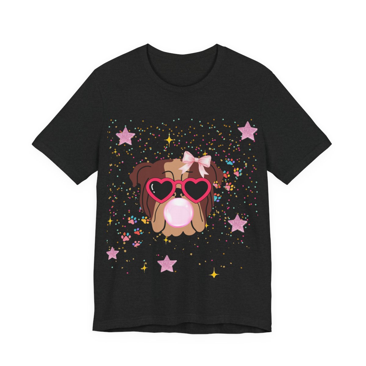 Adult Bubblegum Pup T-Shirt mockup