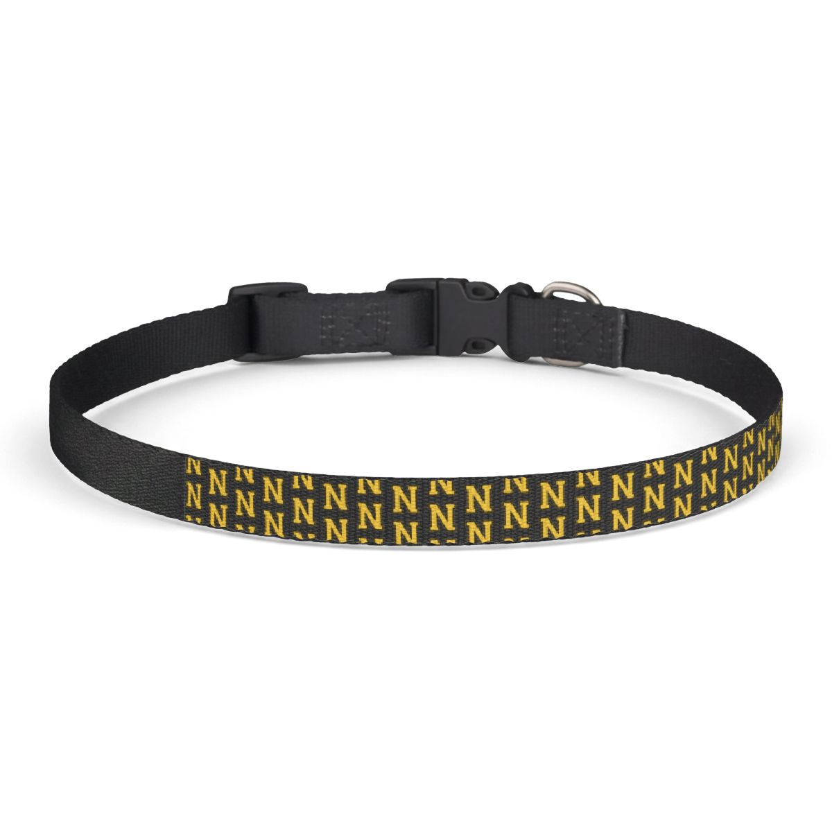 N Pattern Clip-On Pet Collar mockup