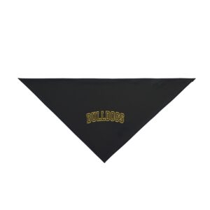 Bulldogs Pet Bandana - Team Spirit Dog Bandana mockup