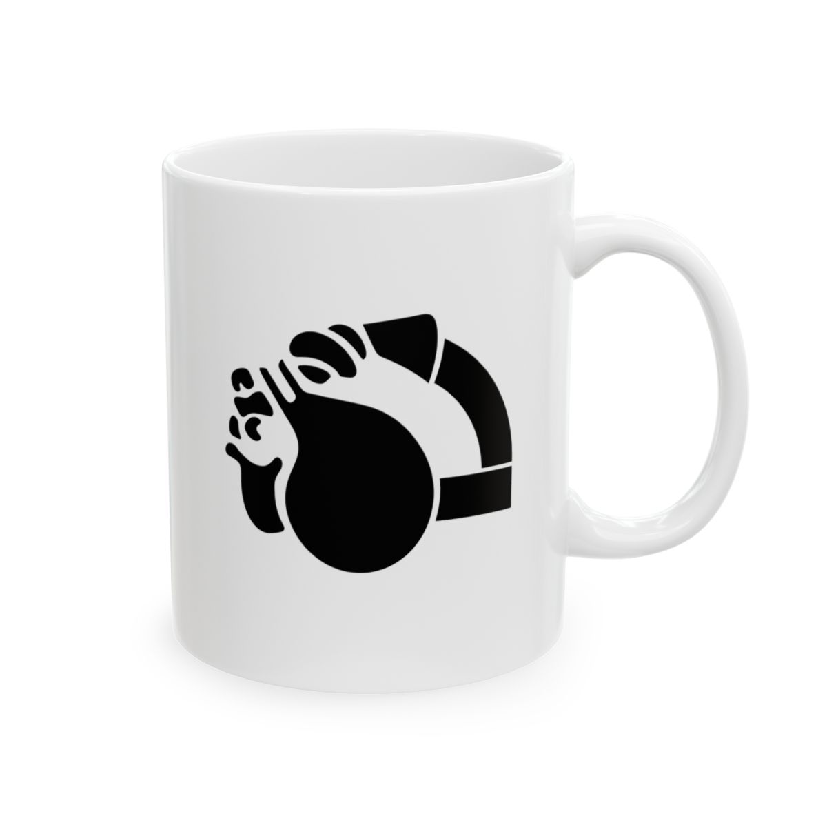 Old Bulldog Ceramic Mug (11oz, 15oz) mockup