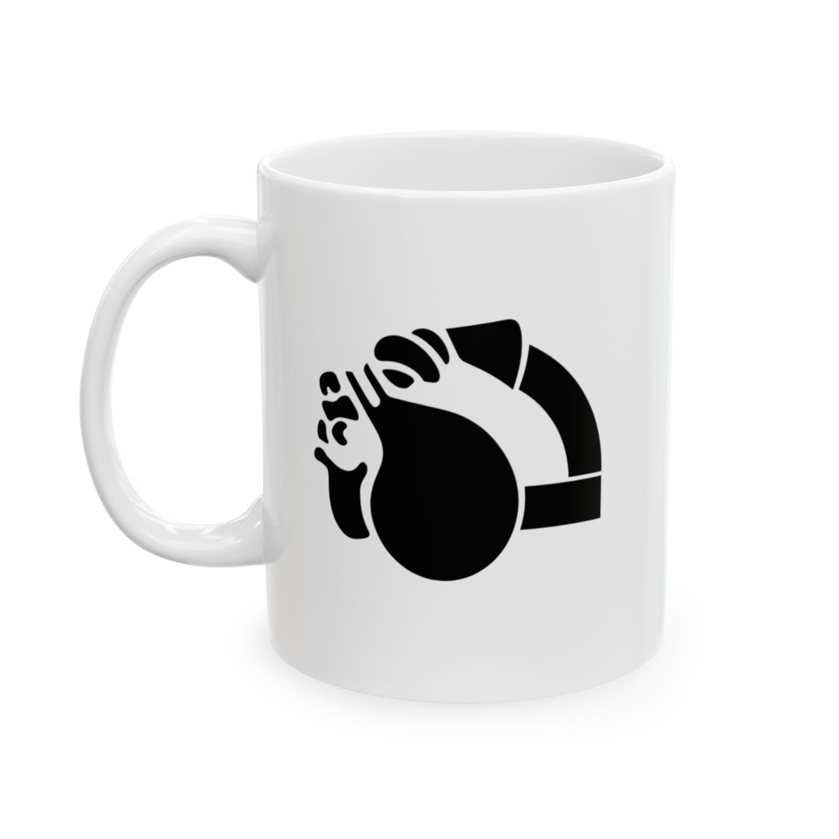 Old Bulldog Ceramic Mug (11oz, 15oz) mockup