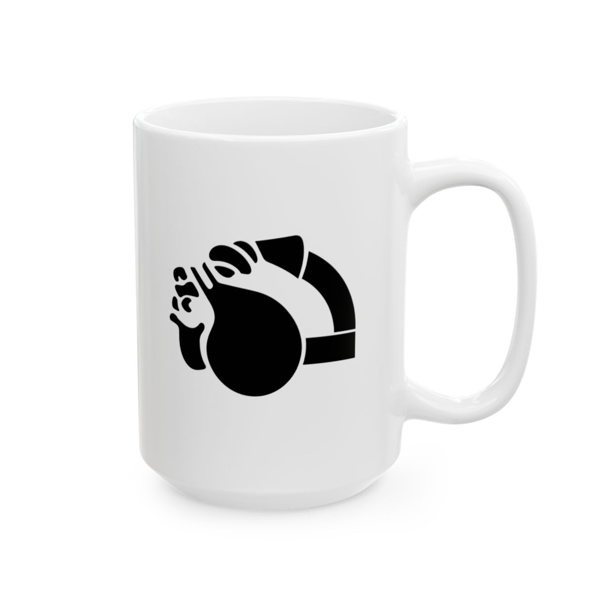 Old Bulldog Ceramic Mug (11oz, 15oz) mockup