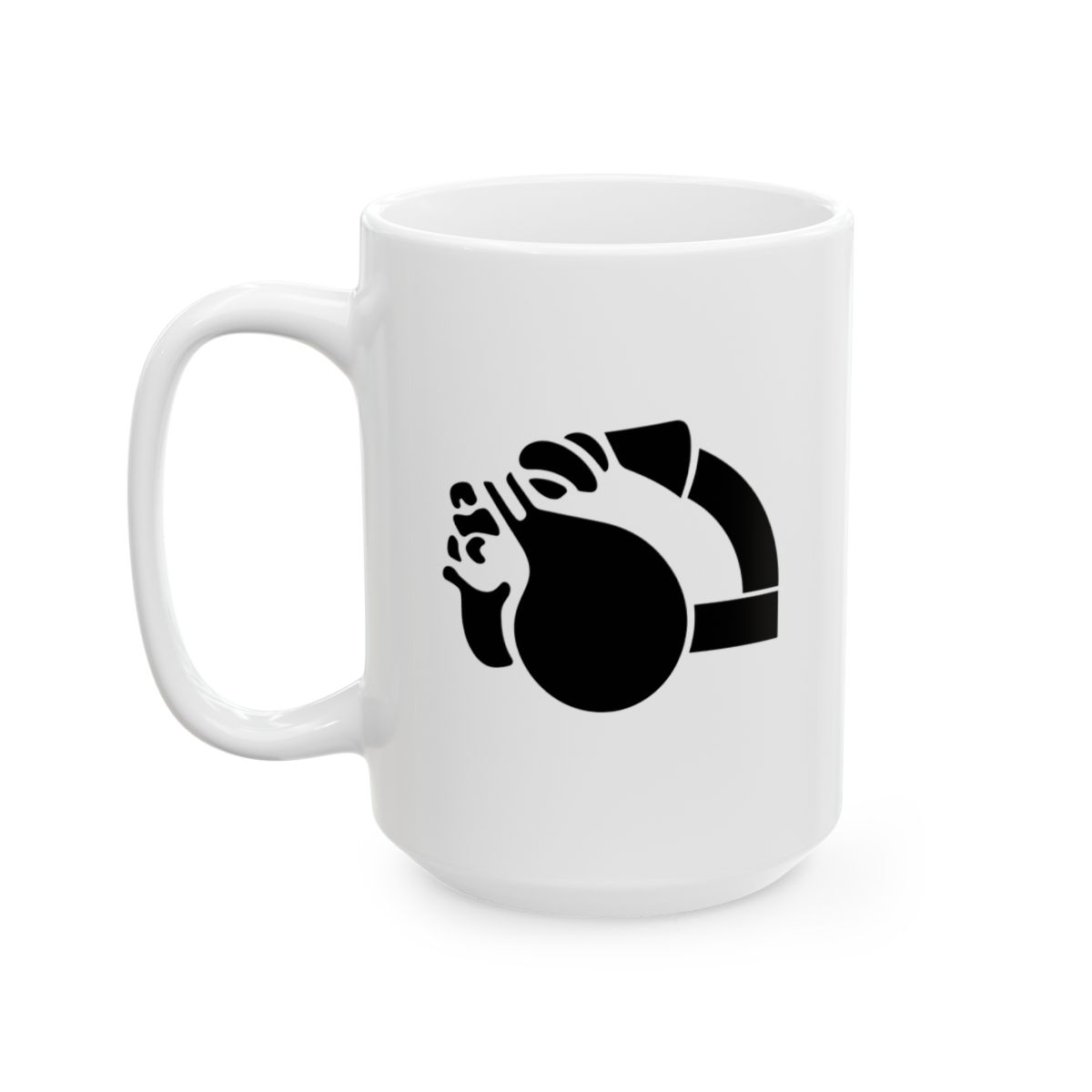 Old Bulldog Ceramic Mug (11oz, 15oz) mockup