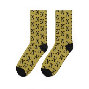 N Padded Crew Socks mockup
