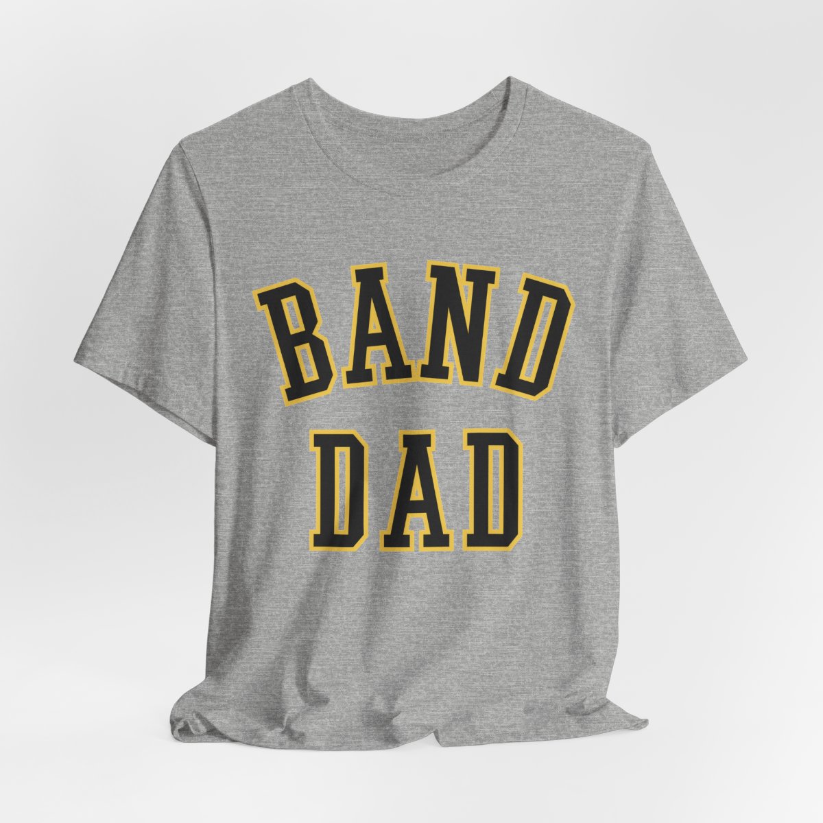 Band Dad Adult Bella Canvas T-Shirt mockup