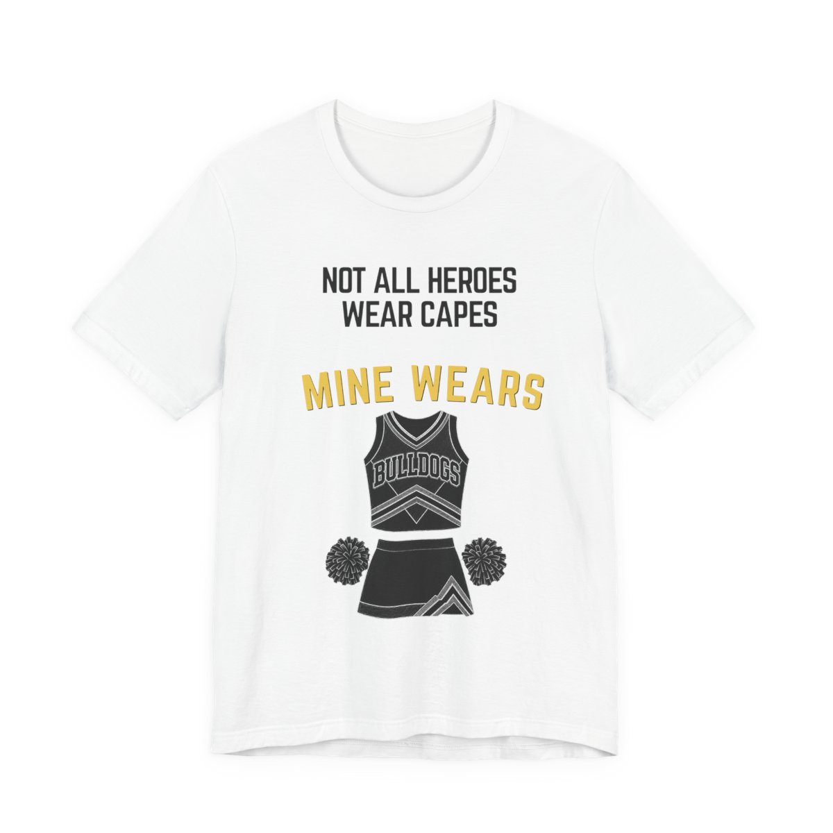Hero Cheer Adult T-Shirt mockup