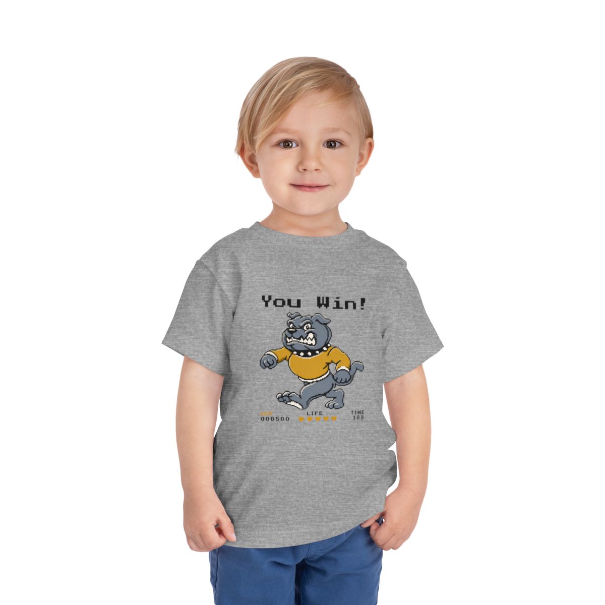 You Win! Toddler Bella Canvas T-Shirt mockup