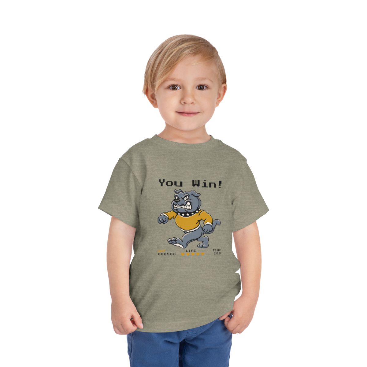You Win! Toddler Bella Canvas T-Shirt mockup