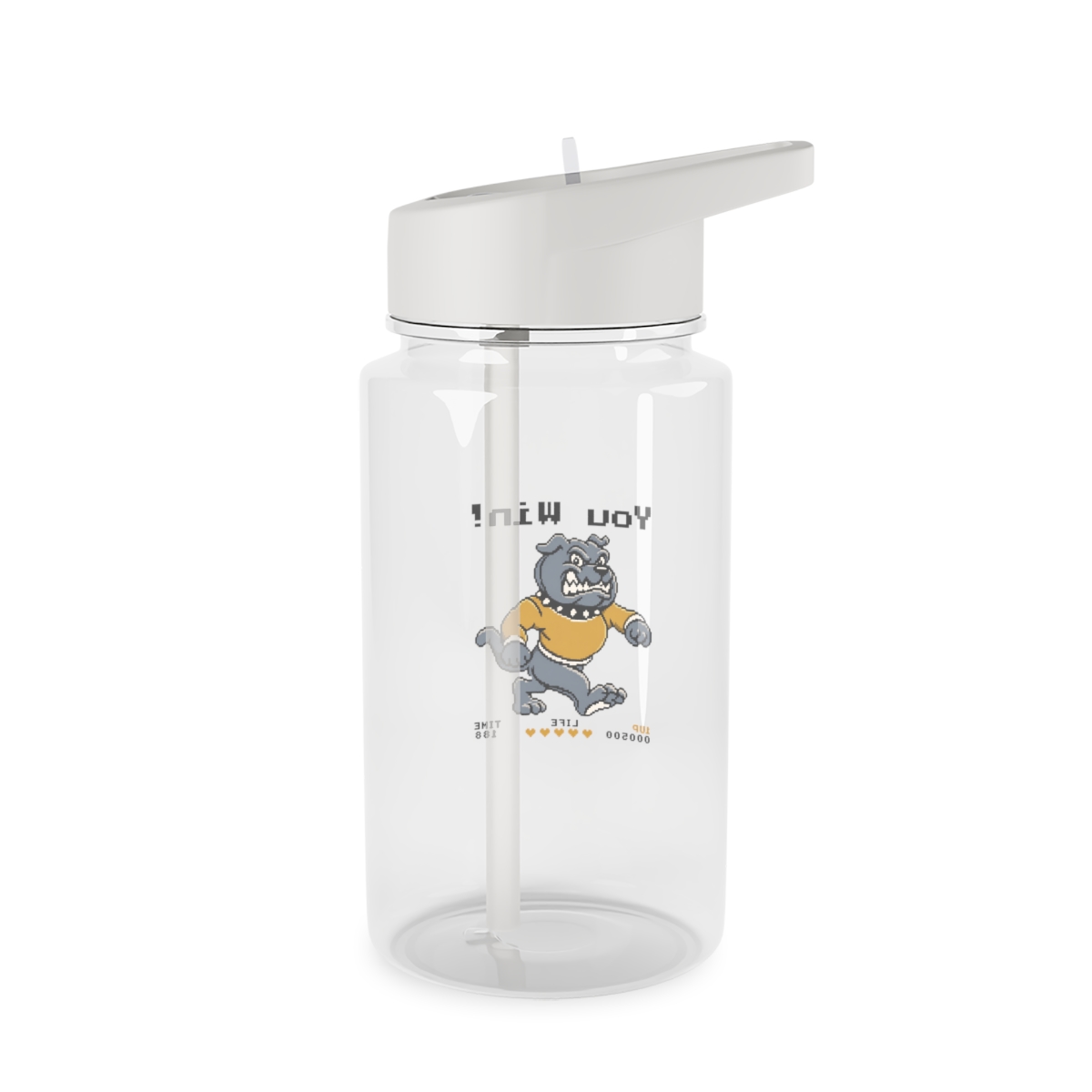 You Win! Tritan Water Bottle mockup