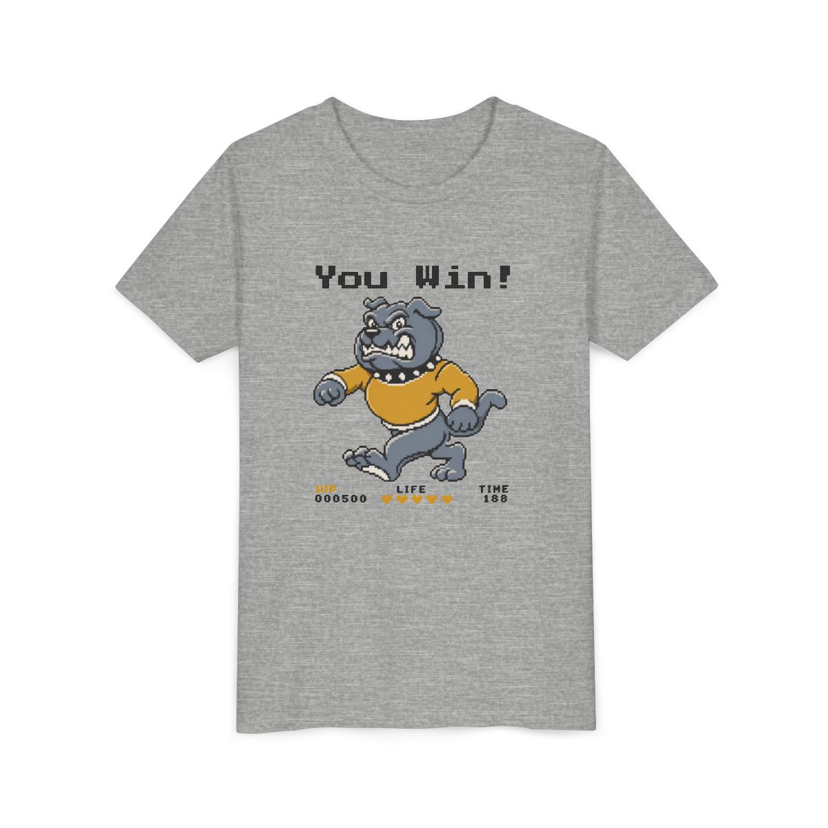You Win! Youth Bella Canvas T-Shirt mockup