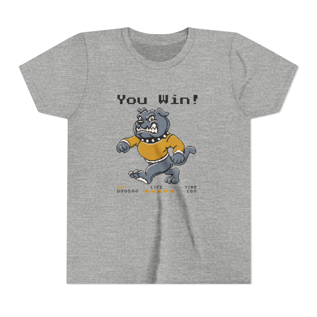 You Win! Youth Bella Canvas T-Shirt mockup