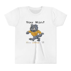 You Win! Youth Bella Canvas T-Shirt mockup