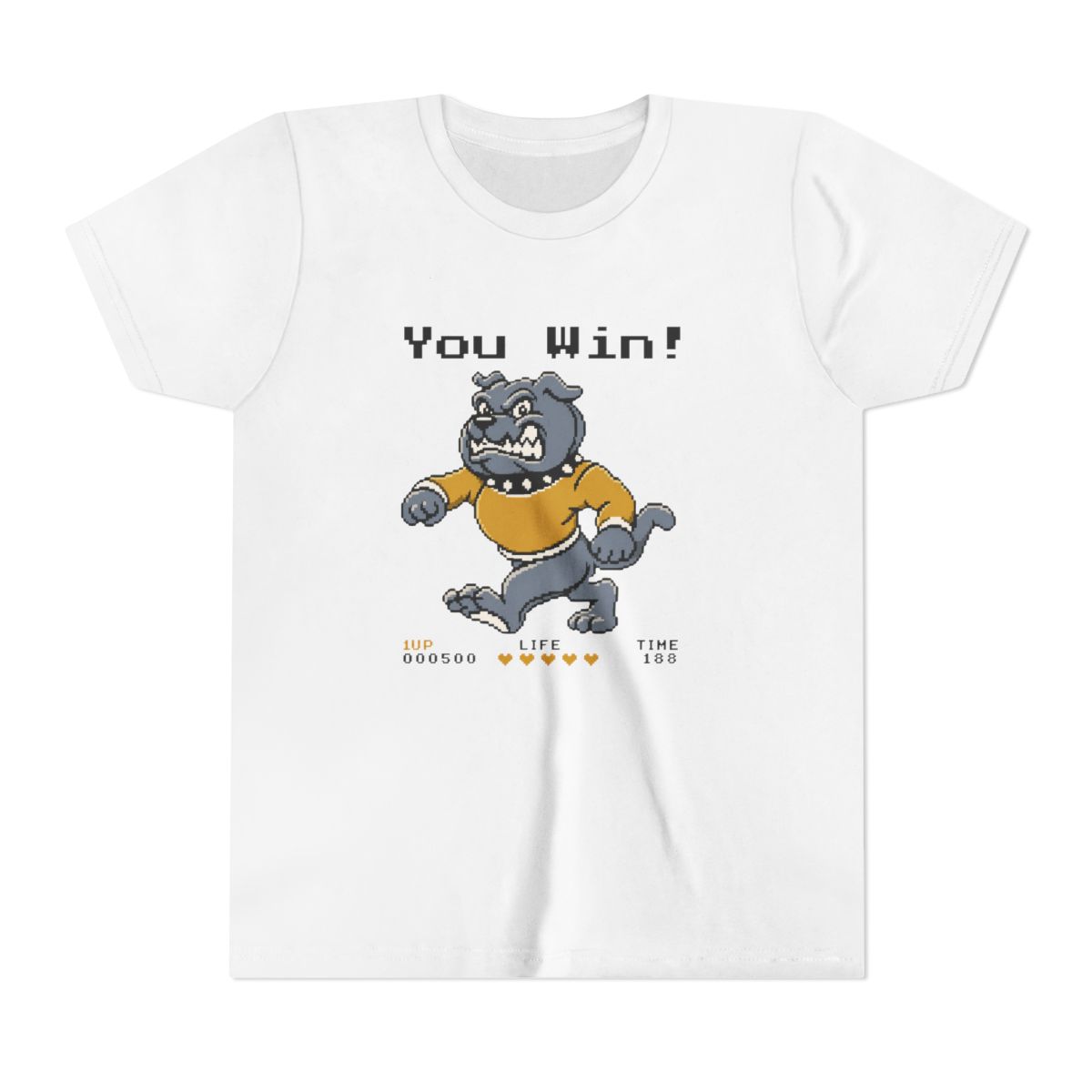 You Win! Youth Bella Canvas T-Shirt mockup