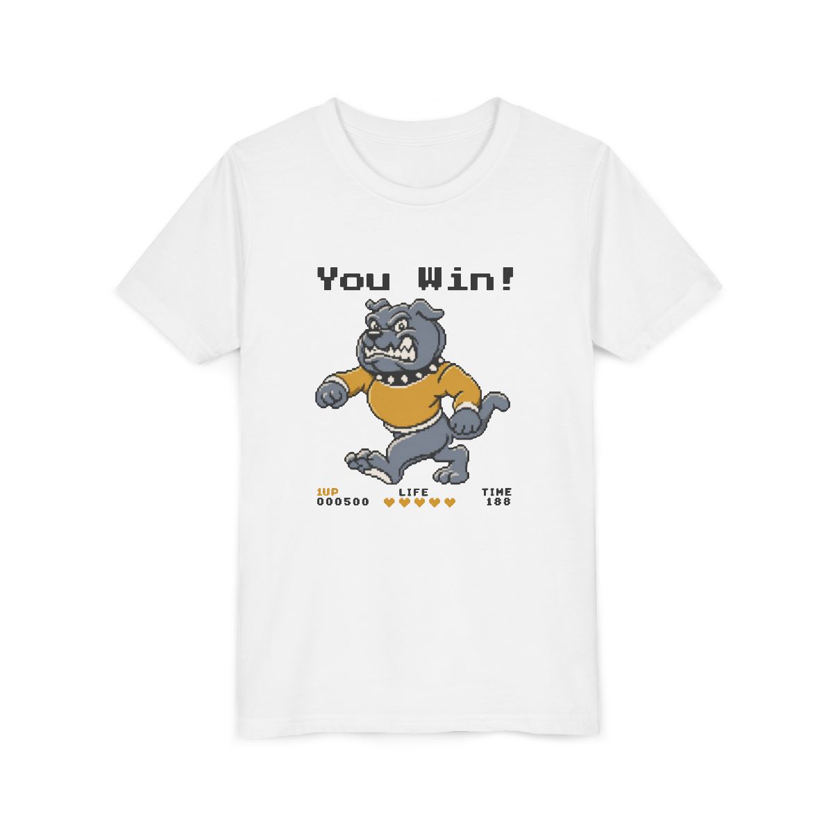 You Win! Youth Bella Canvas T-Shirt mockup