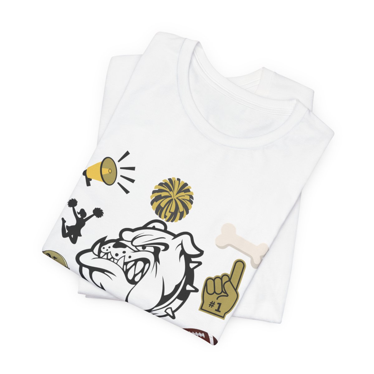 Go dogs! Adult Bella Canvas T-Shirt mockup