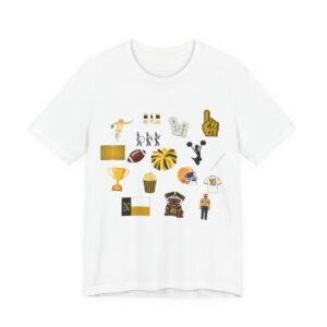 Jumble Adult Bella Canvas T-Shirt mockup