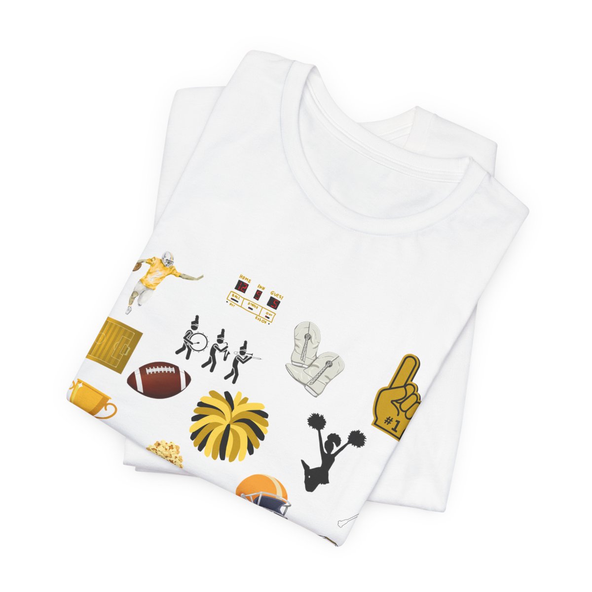 Jumble Adult Bella Canvas T-Shirt mockup