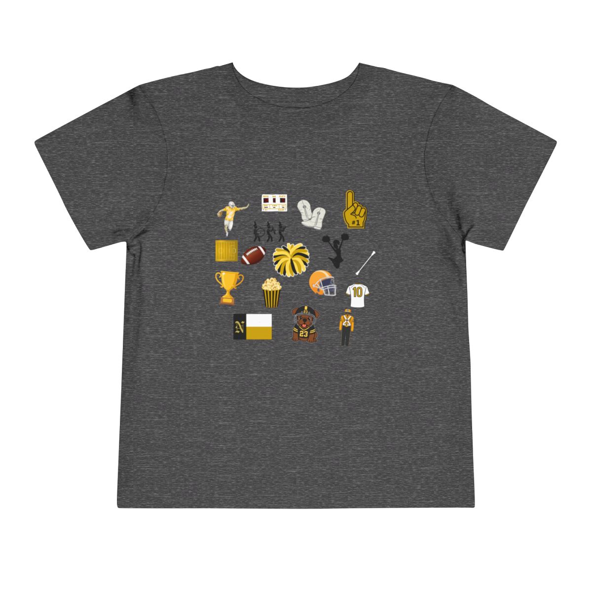 Jumble Toddler Bella Canvas T-Shirt mockup
