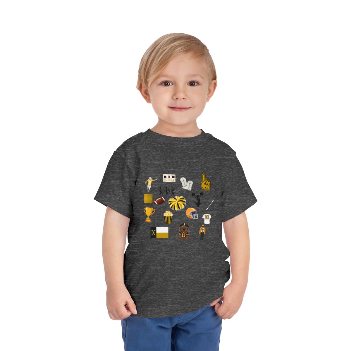 Jumble Toddler Bella Canvas T-Shirt mockup