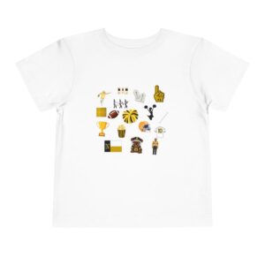 Jumble Toddler Bella Canvas T-Shirt mockup