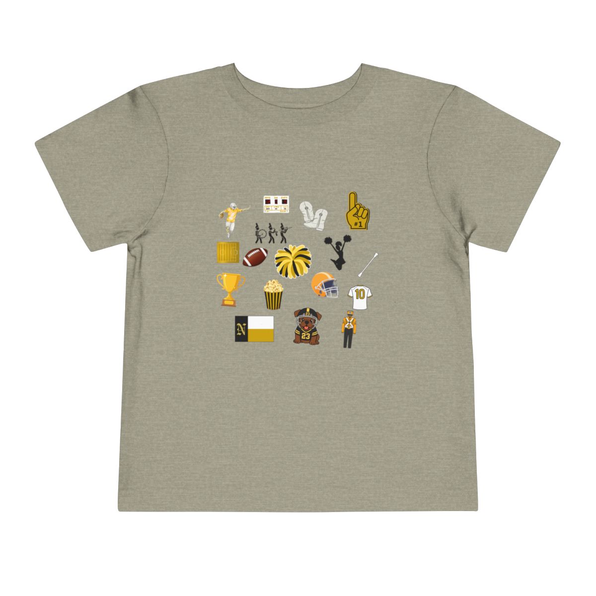 Jumble Toddler Bella Canvas T-Shirt mockup