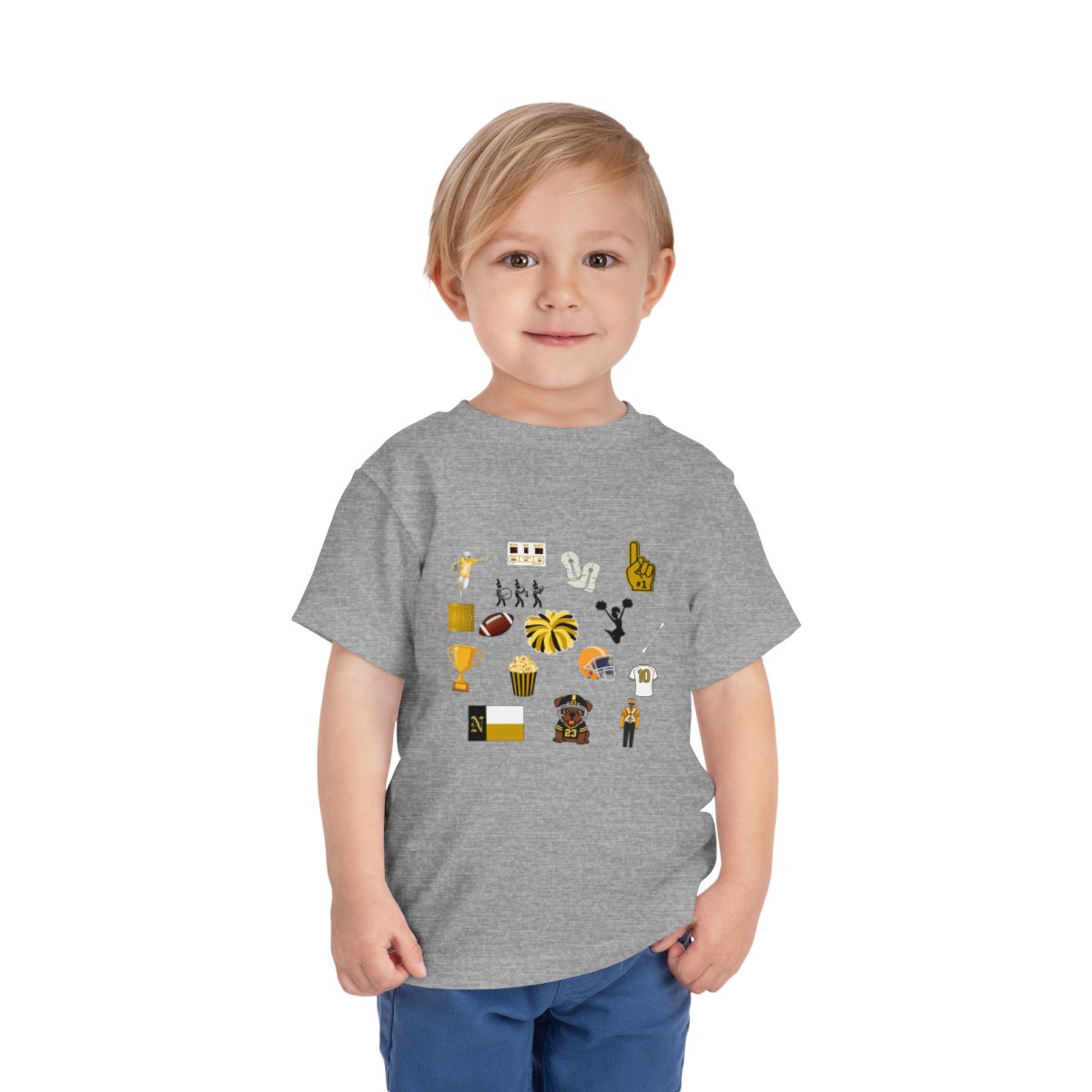 Jumble Toddler Bella Canvas T-Shirt mockup