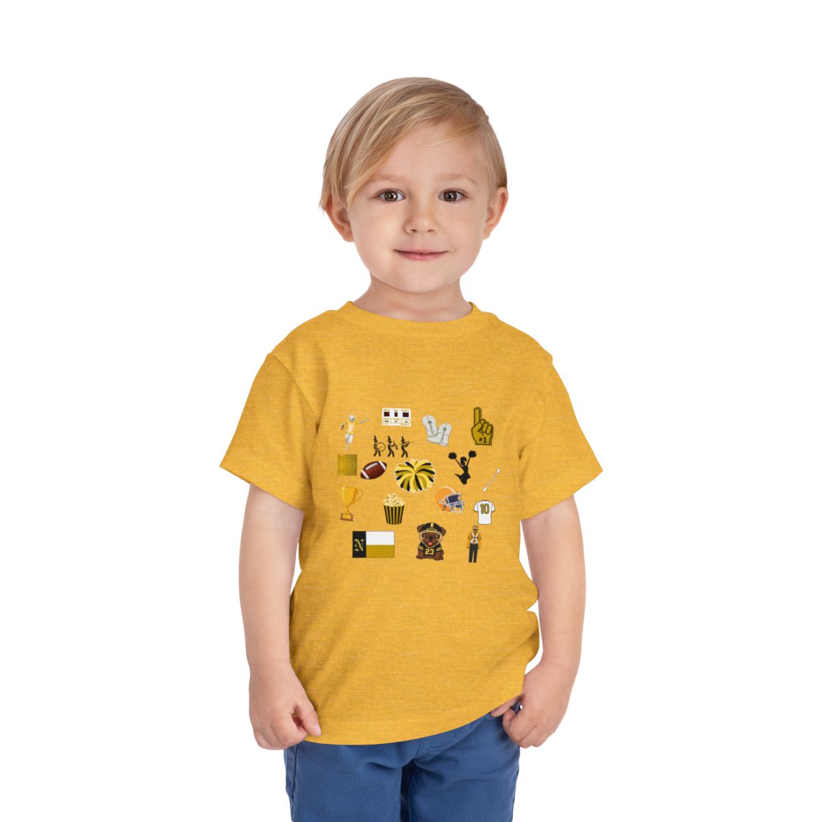 Jumble Toddler Bella Canvas T-Shirt mockup