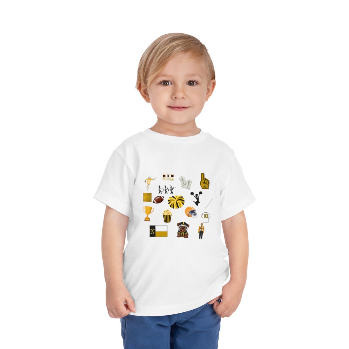Jumble Toddler Bella Canvas T-Shirt mockup