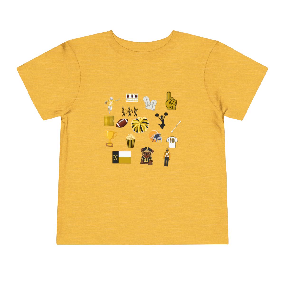 Jumble Toddler Bella Canvas T-Shirt mockup