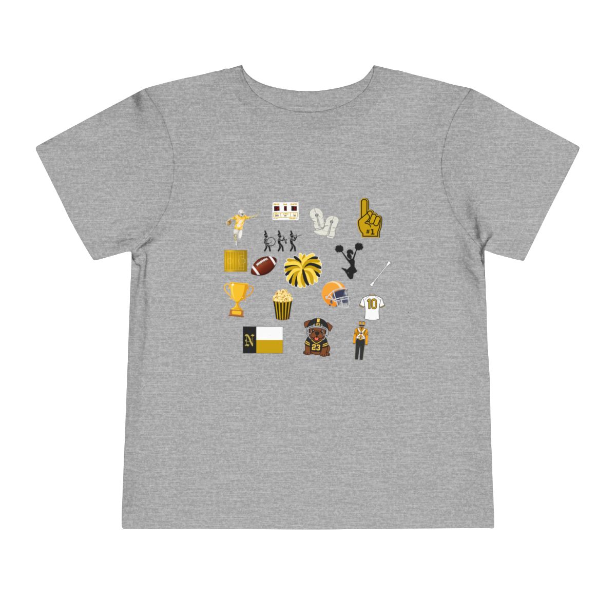 Jumble Toddler Bella Canvas T-Shirt mockup