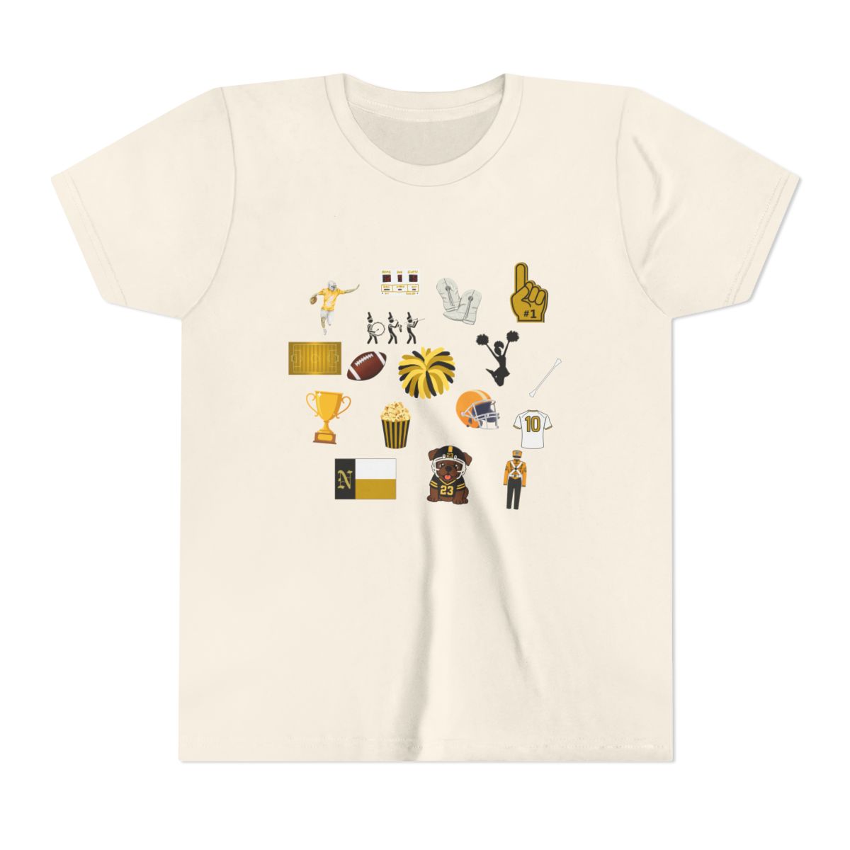 Jumble Youth Bella Canvas T-Shirt mockup