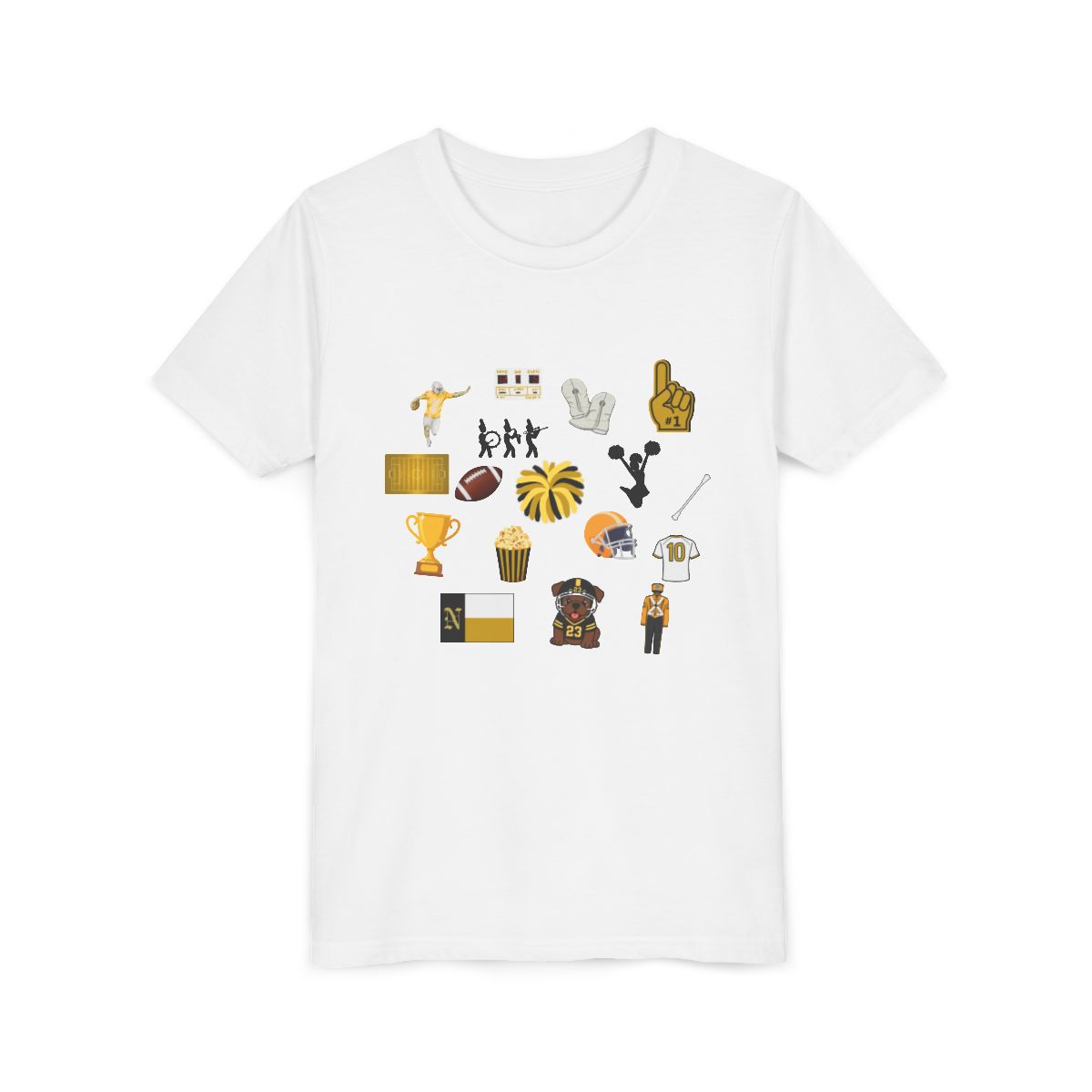 Jumble Youth Bella Canvas T-Shirt mockup