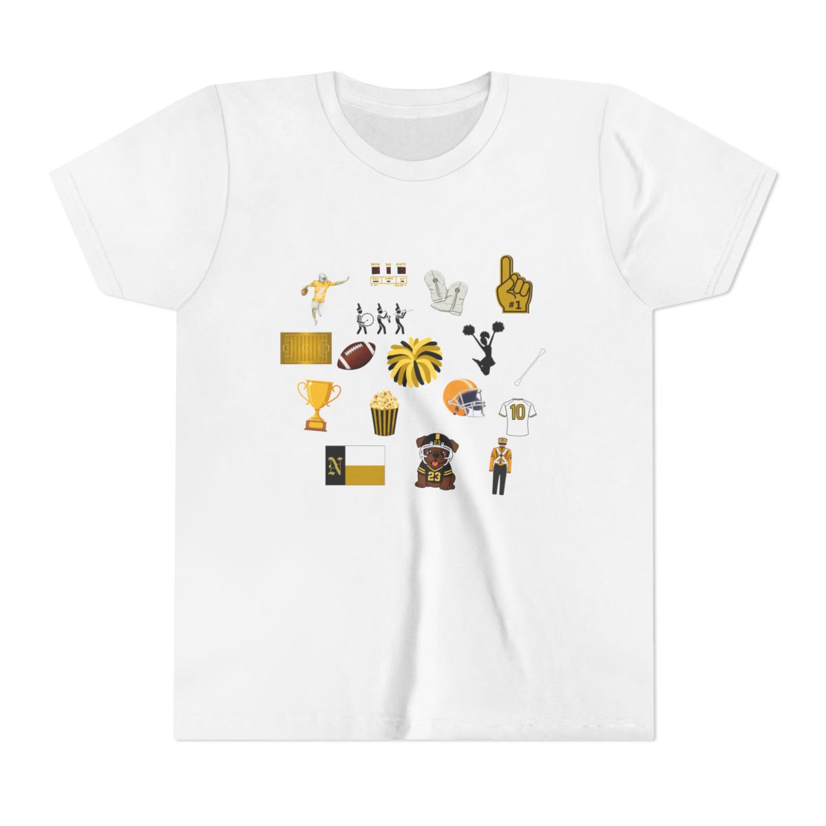 Jumble Youth Bella Canvas T-Shirt mockup