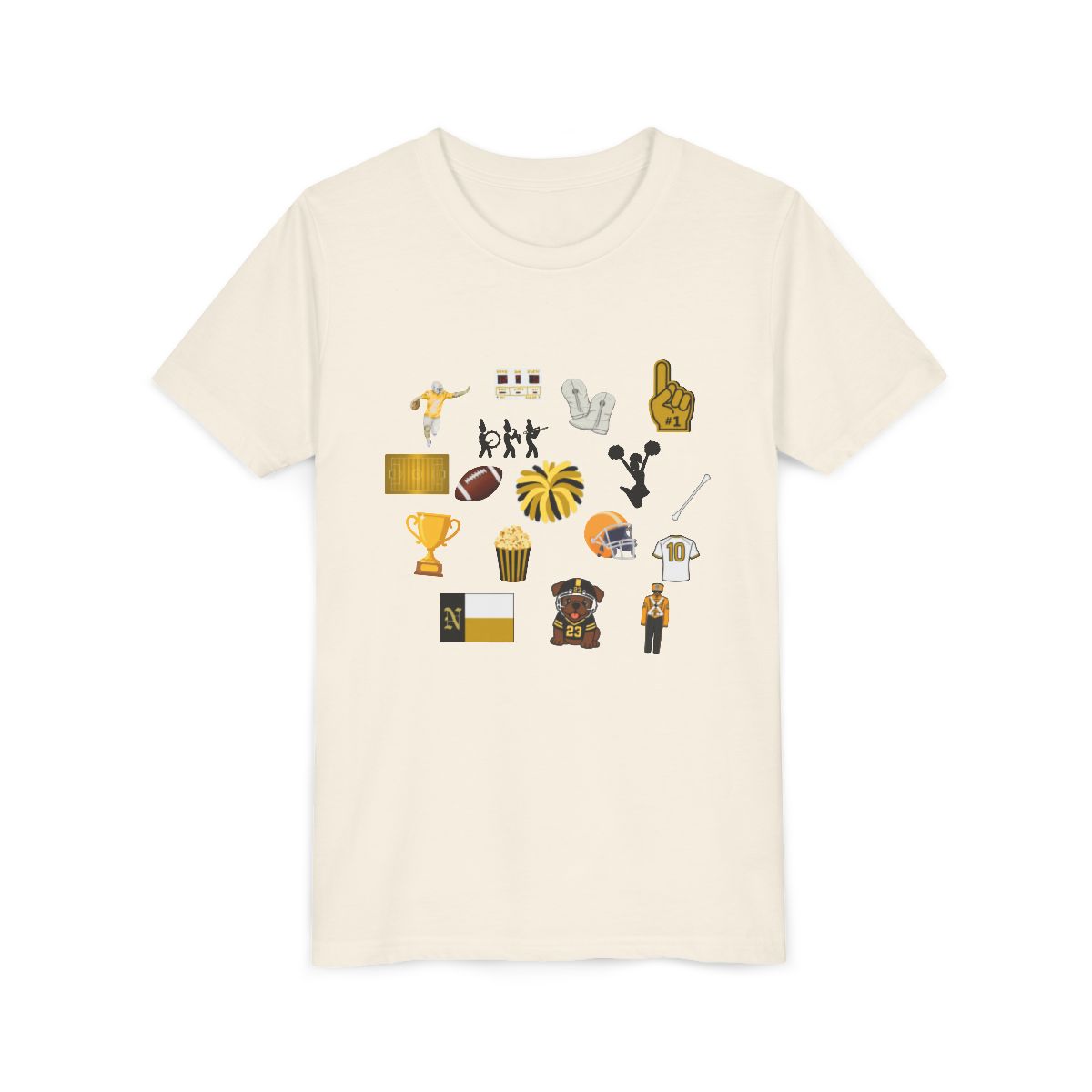 Jumble Youth Bella Canvas T-Shirt mockup