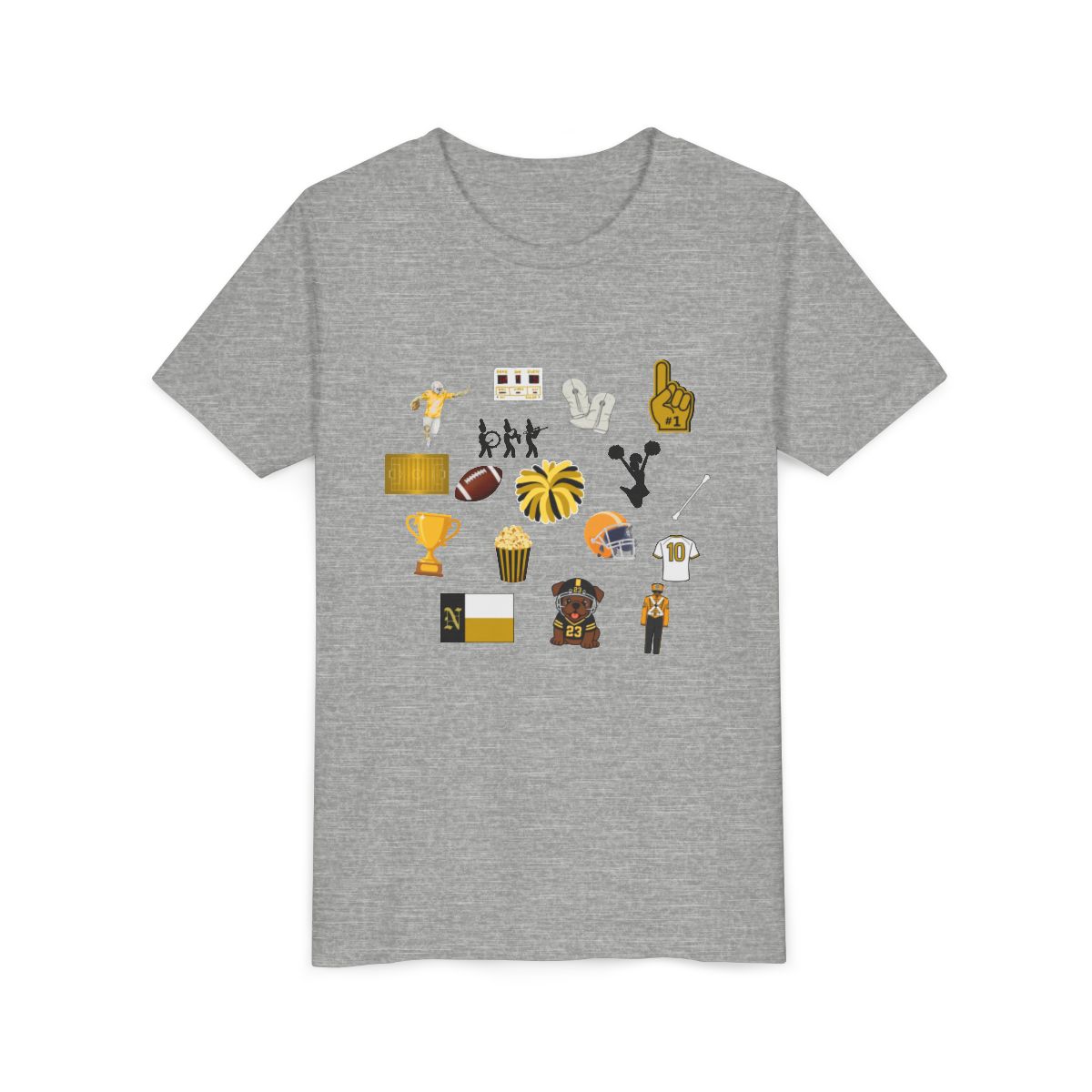 Jumble Youth Bella Canvas T-Shirt mockup