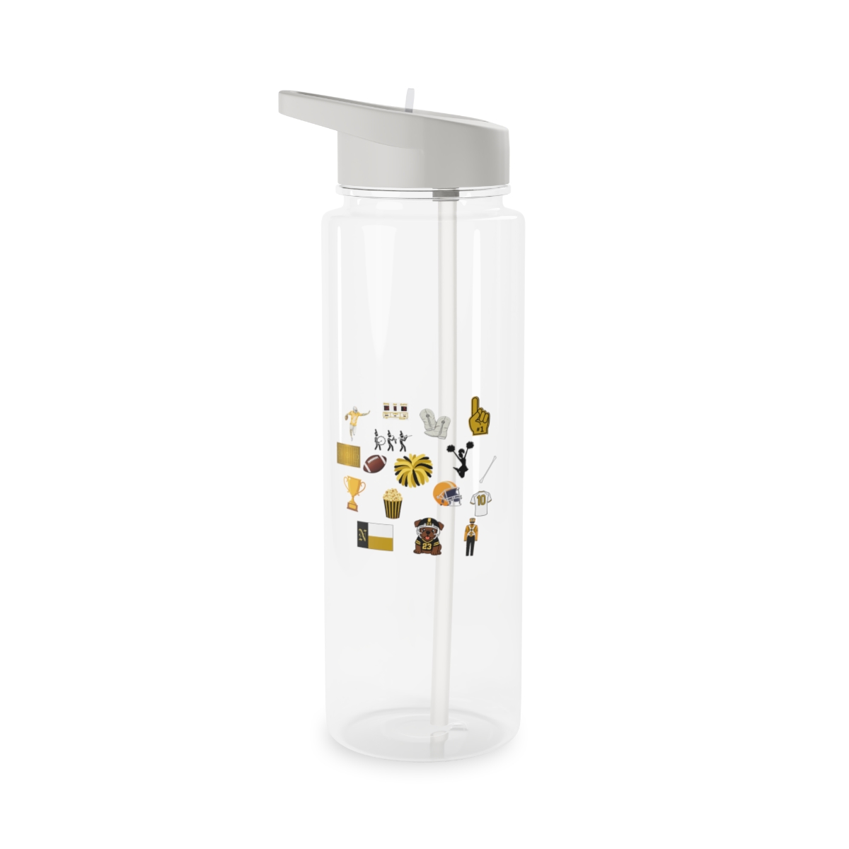 Jumble Tritan Water Bottle mockup