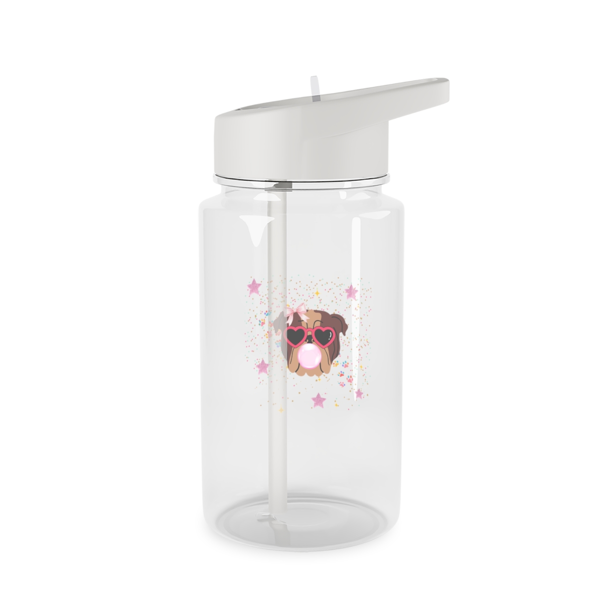 Bubblegum Tritan Water Bottle mockup