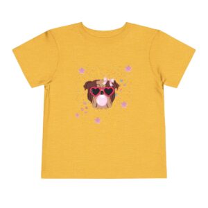 Bubblegum Toddler Bella Canvas T-Shirt mockup