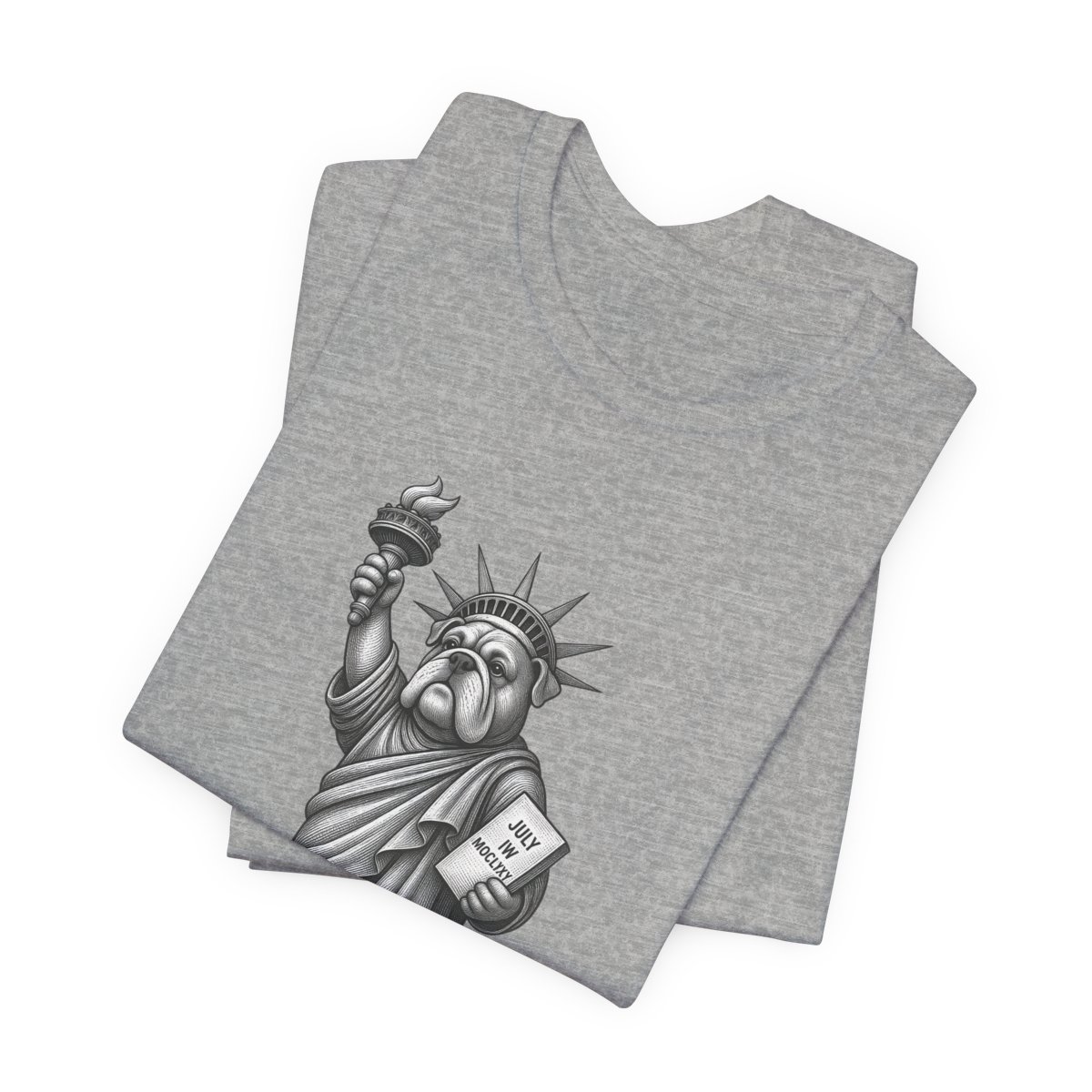 Statue Adult Bella Canvas T-Shirt mockup