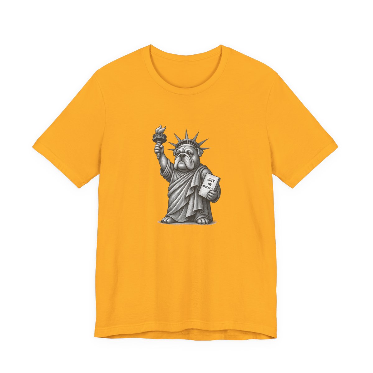 Statue Adult Bella Canvas T-Shirt mockup