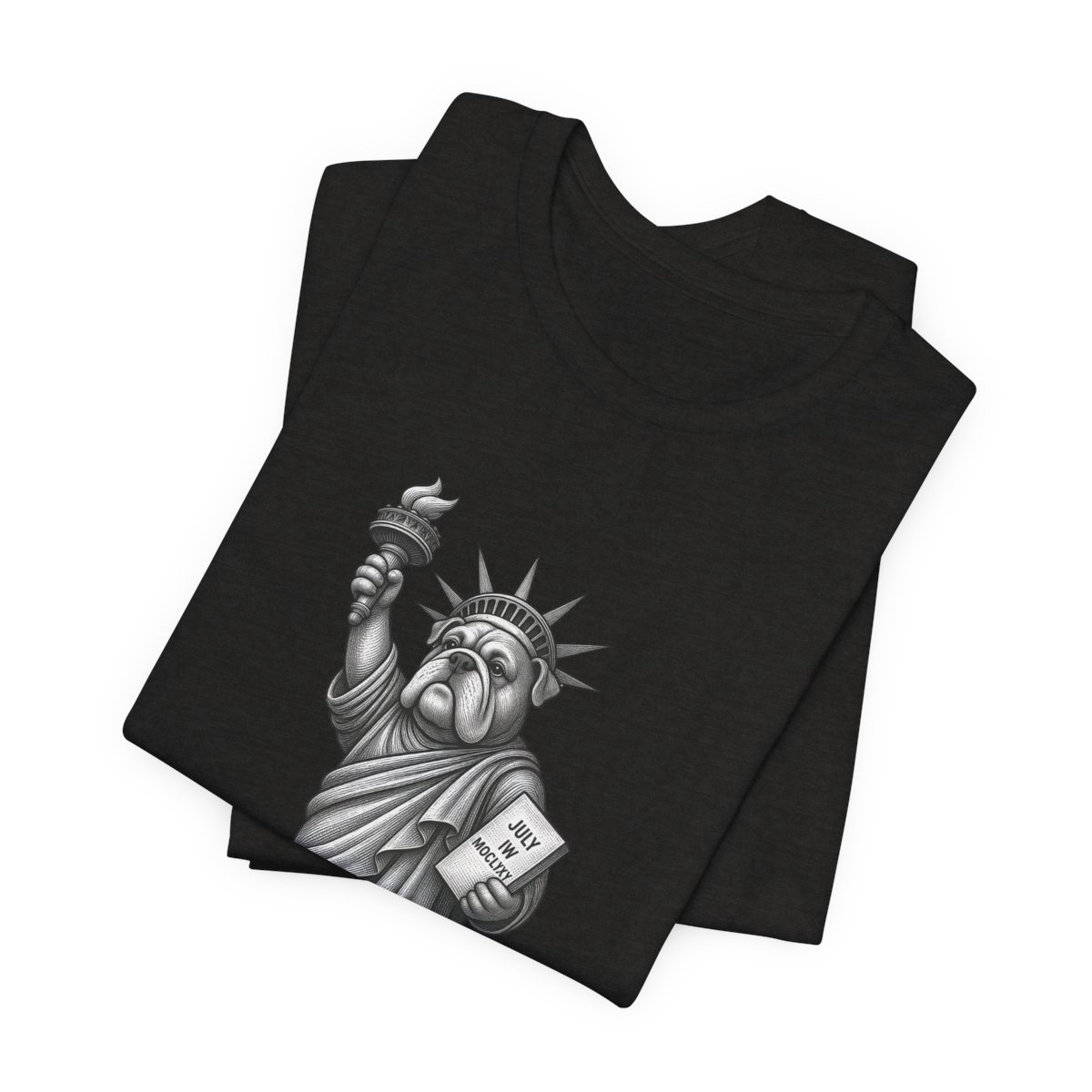 Statue Adult Bella Canvas T-Shirt mockup