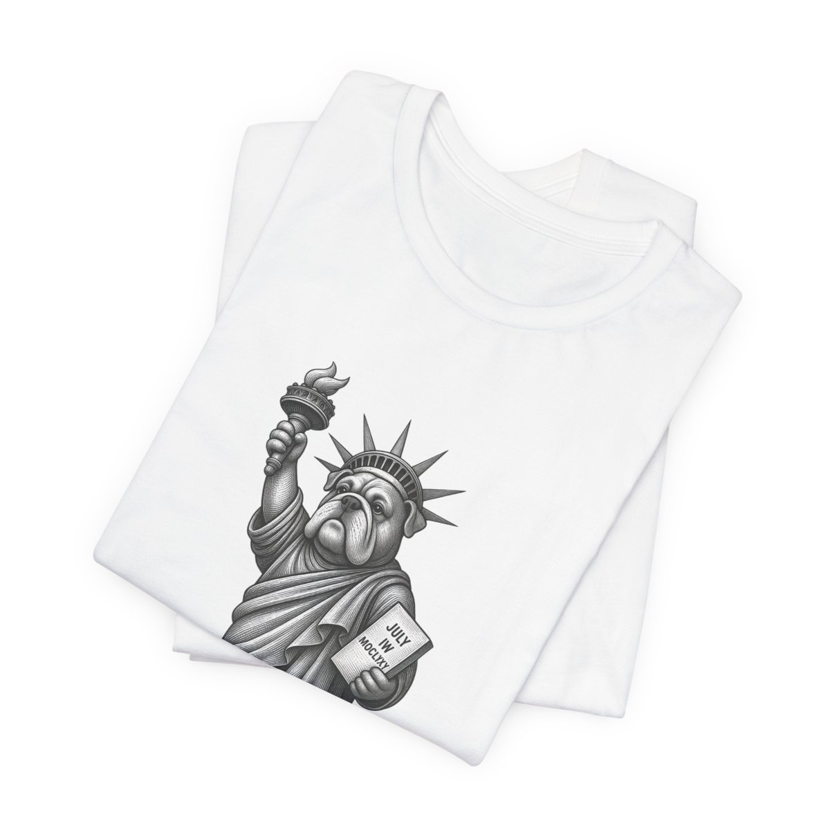 Statue Adult Bella Canvas T-Shirt mockup