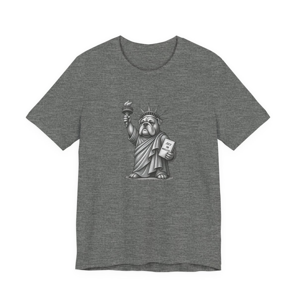 Statue Adult Bella Canvas T-Shirt mockup