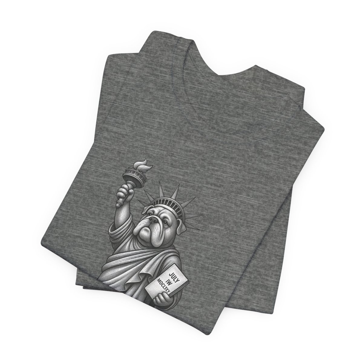 Statue Adult Bella Canvas T-Shirt mockup